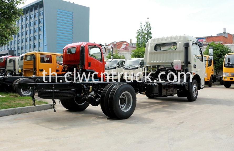 pesticide spraying truck chassis 4